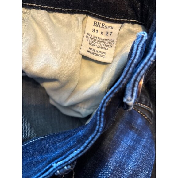 BKE Parker Universal Fit High Rise Ankle Skinny Denim Jeans Size 31x27 - Picture 7 of 11